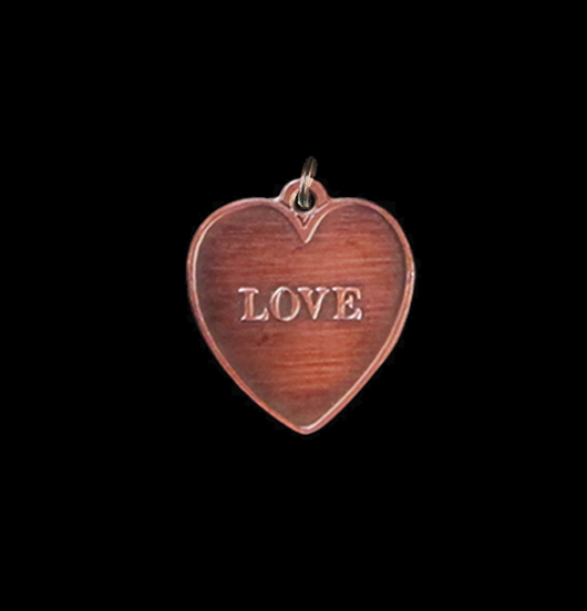 CIONDOLI | | Cuoricino con scritta love