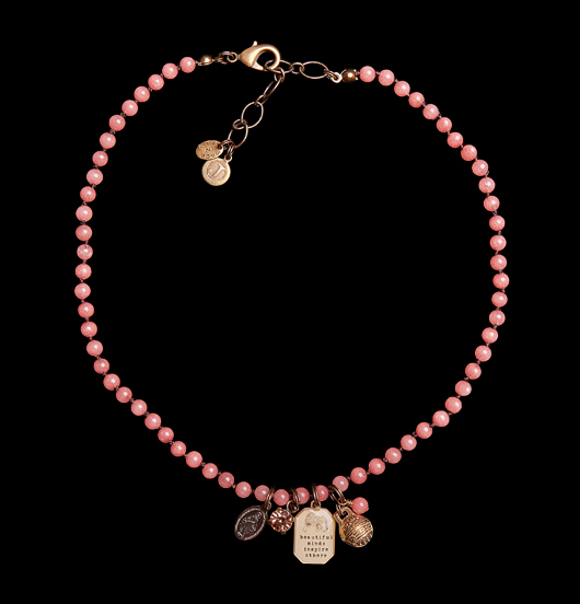 GIROCOLLO | Sacro e Profano | Girocollo giada rosa