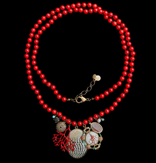 COLLANE | Mare | Collana corallo bamboo