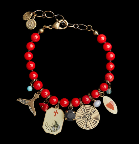 BRACCIALI | Mare | Bracciale corallo bamboo