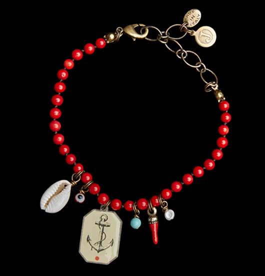 BRACCIALI | Mare | Bracciale corallo bamboo