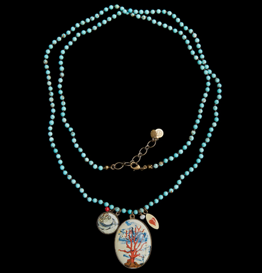 COLLANE | Mare | Collana Howlite turchese 
