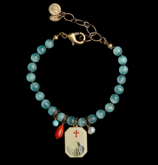 BRACCIALI | Mare | Bracciale quarzo azzurro 