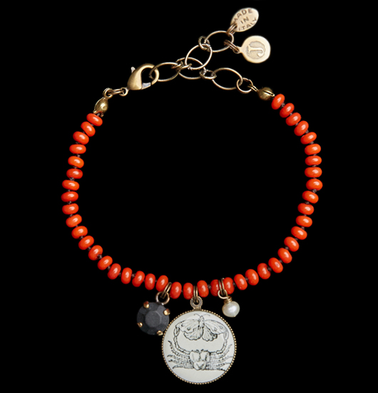 BRACCIALI | Mare | Bracciale corallo bamboo