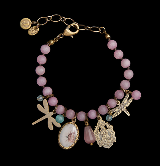 BRACCIALI | Natura  | Bracciale giada rosa 