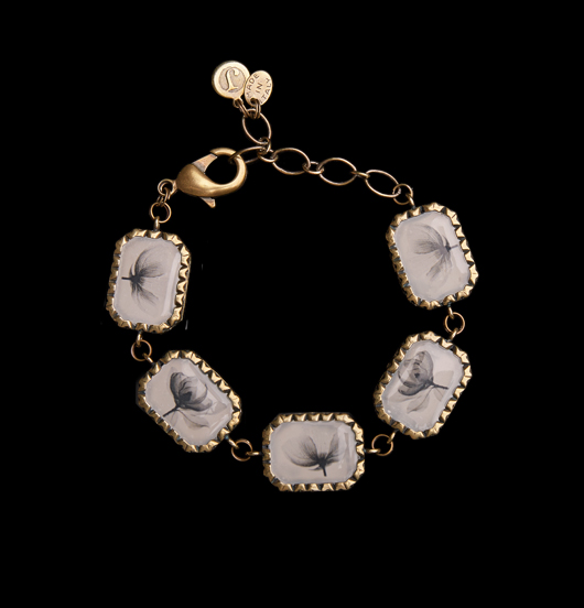 BRACCIALI | Natura  | Bracciale anatomia floreale chiaro