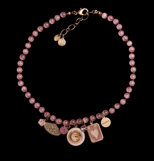 GIROCOLLO | Sacro e Profano | Girocollo giada rosa