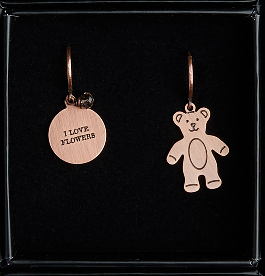 ORECCHINI |  | Orecchini ORSETTO RAME