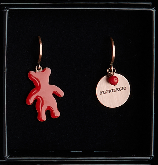 ORECCHINI |  | Orecchini ORSETTO ROSSO 
