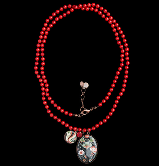 COLLANE | Natale  | Collana corallo bamboo