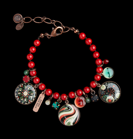 BRACCIALI | Natale  | Bracciale corallo bamboo