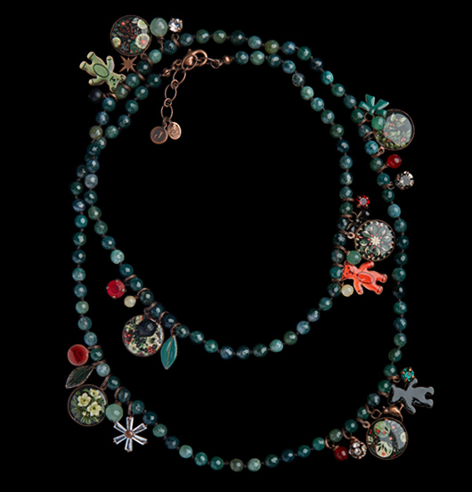 COLLANE | Natale  | Collana agata muschiata 