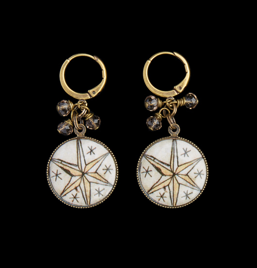 ORECCHINI | Sacro e Profano | Orecchini con porcellana   