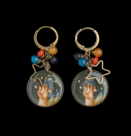 ORECCHINI | Sacro e Profano | Orecchini con porcellana   