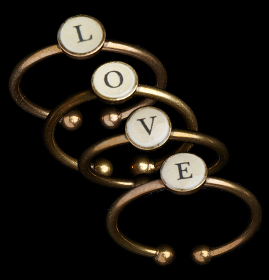 ANELLI | Natura  | 4 anelli LOVE 