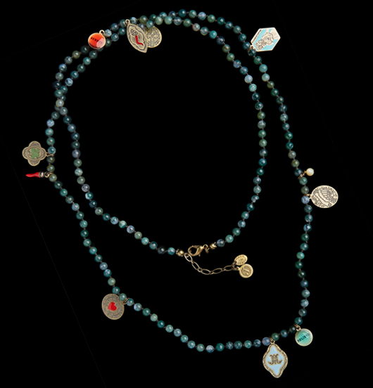 COLLANE | Fortuna  | Collana agata muschiata 