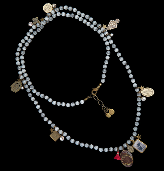 COLLANE | Sacro e Profano | Collana giada grigia 