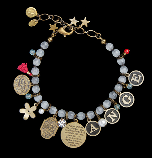 BRACCIALI | Sacro e Profano | Bracciale giada grigia 