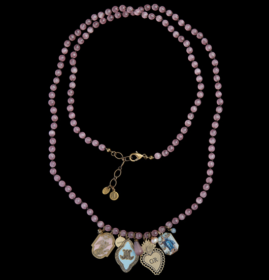COLLANE | Sacro e Profano | Collana giada grigia 