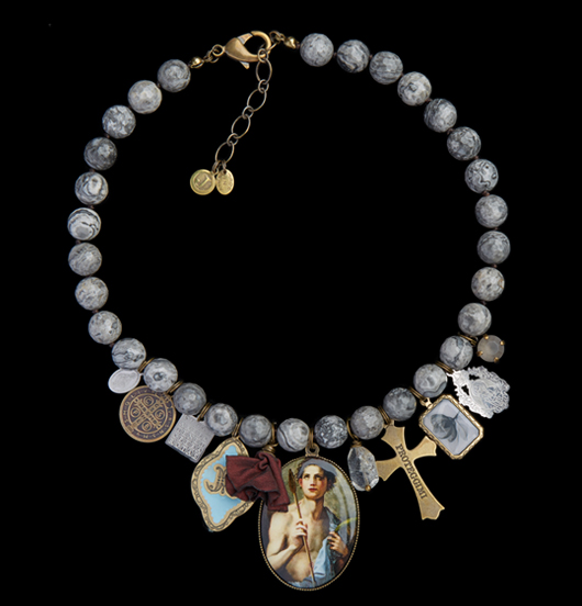 GIROCOLLO | Sacro e Profano | Girocollo fiore di agata