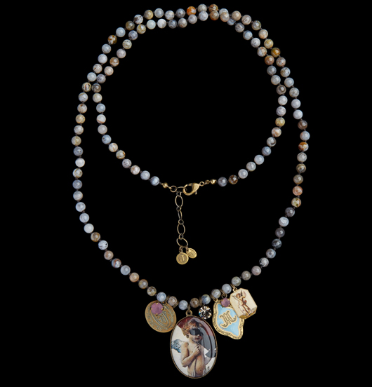 COLLANE | Sacro e Profano | Collana fiore di agata