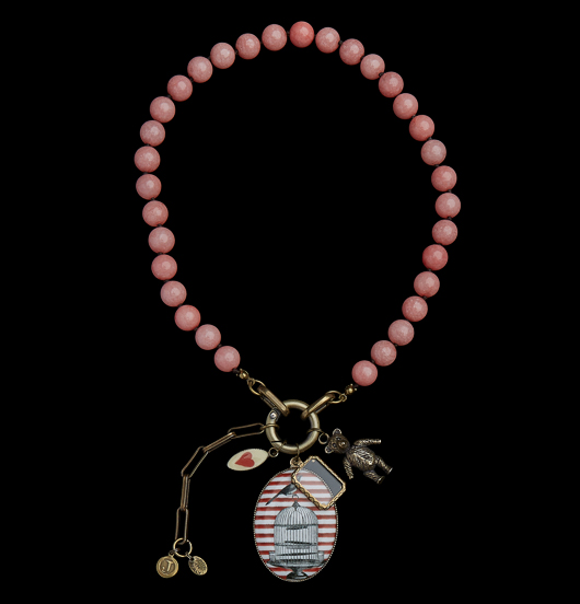GIROCOLLO | Fantasia  | Girocollo Giada Rosa