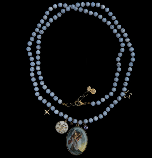 COLLANE | Fantasia  | Collana Calcedonio