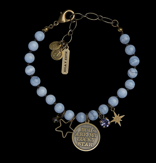 BRACCIALI | Fantasia  | Bracciale Calcedonio