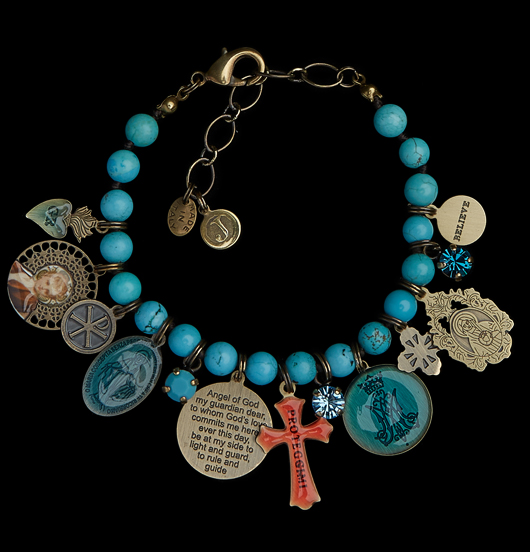 BRACCIALI | Sacro e Profano | Bracciale Howlite 