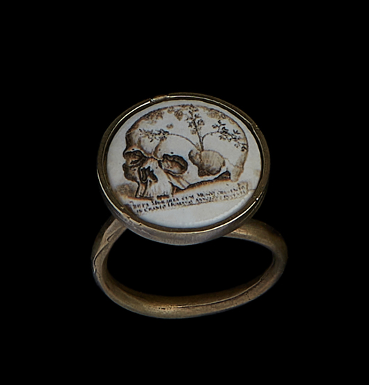 ANELLI | Fantasia  | Anello regolabile con porcellana 