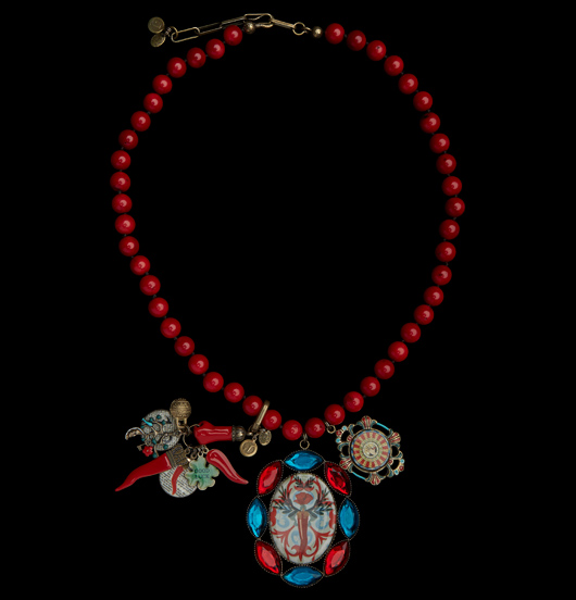 COLLANE | Fortuna | Collana Corallo Bamboo completa