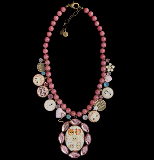 GIROCOLLO | Fantasia  | Girocollo jada rosa 